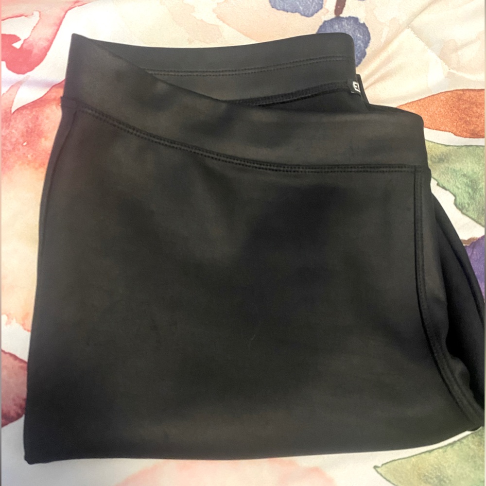 Express Black Faux leather leggings